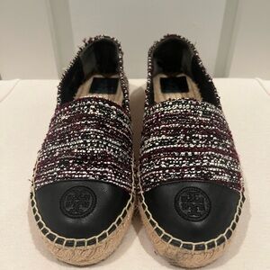 Tory Burch Multicolor Woven Espadrilles